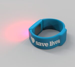 Biometric monitoring bracelet 